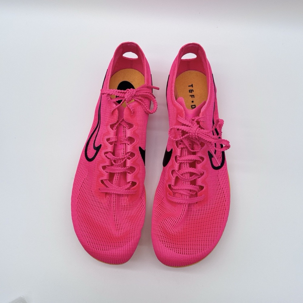 Size 10US- Nike Zoom‎ Mamba V6 Track&Field Distance Spikes, Hyper Pink/orange